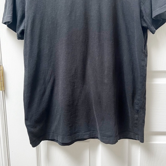 Buck Mason Crew Neck Short Sleeve T-shirt in Black - Picture 3 of 5